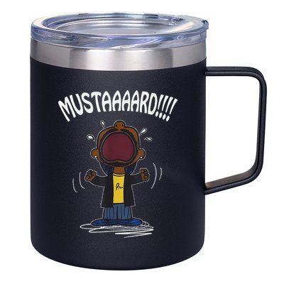 Mustard Meme 12oz Stainless Steel Coffee Mug