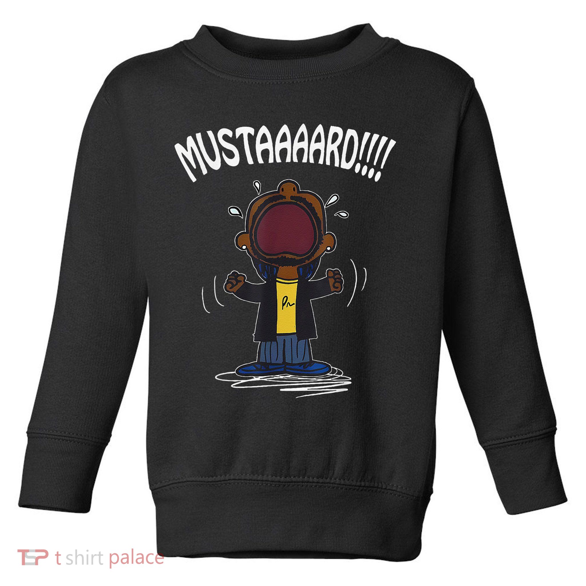 Mustard Meme Toddler Sweatshirt