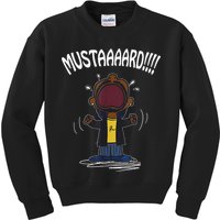 Mustard Meme Kids Sweatshirt