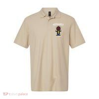 Mustard Meme Softstyle Adult Sport Polo