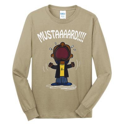 Mustard Meme Tall Long Sleeve T-Shirt