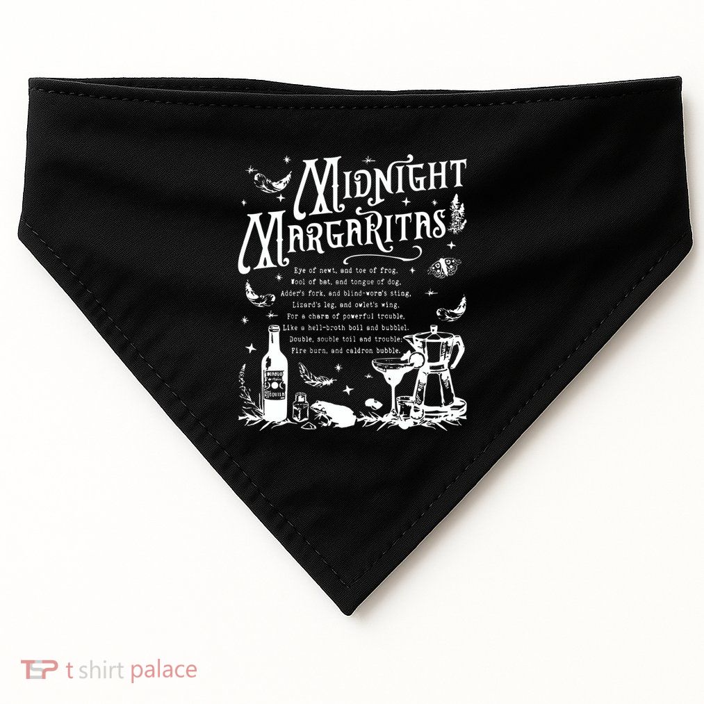 Midnight Margaritas USA-Made Doggie Bandana