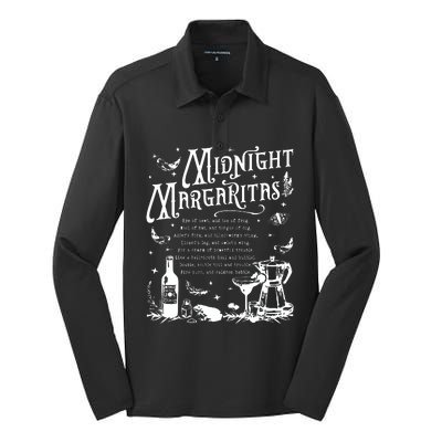 Midnight Margaritas Silk Touch Performance Long Sleeve Polo