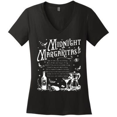 Midnight Margaritas Women's V-Neck T-Shirt