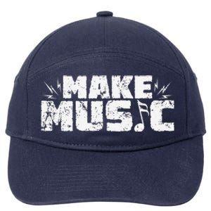 Make Music 7-Panel Snapback Hat