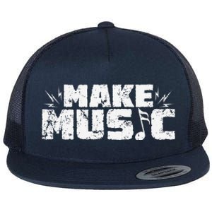 Make Music Flat Bill Trucker Hat