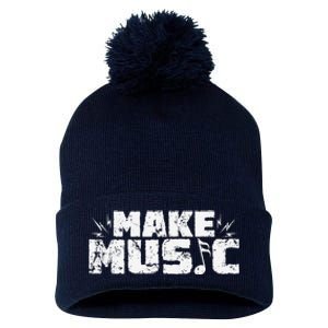 Make Music Pom Pom 12in Knit Beanie