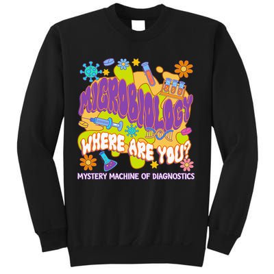 Microbiology Mystery Machine Of Diagnostics Lab Week 2025 Sweatshirt