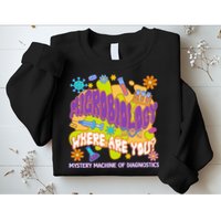 Microbiology Mystery Machine Of Diagnostics Lab Week 2025 Sweatshirt