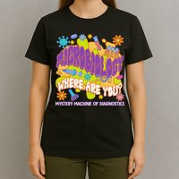 Microbiology Mystery Machine Of Diagnostics Lab Week 2025 T-Shirt