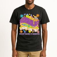 Microbiology Mystery Machine Of Diagnostics Lab Week 2025 Tall T-Shirt