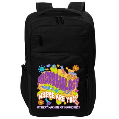 Microbiology Mystery Machine Of Diagnostics Lab Week 2025 Impact Tech Backpack