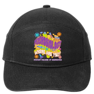 Microbiology Mystery Machine Of Diagnostics Lab Week 2025 7-Panel Snapback Hat