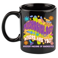 Microbiology Mystery Machine Of Diagnostics Lab Week 2025 11oz C Handle Ceramic Mug