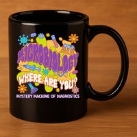 Microbiology Mystery Machine Of Diagnostics Lab Week 2025 11oz C Handle Ceramic Mug