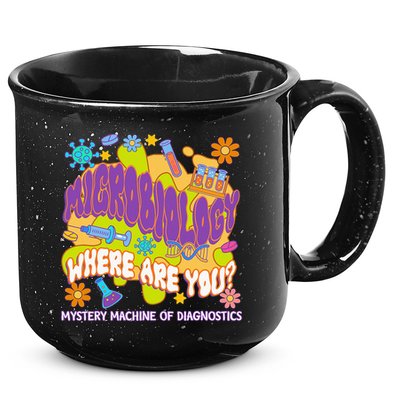 Microbiology Mystery Machine Of Diagnostics Lab Week 2025 15oz Campfire Ceramic Mug