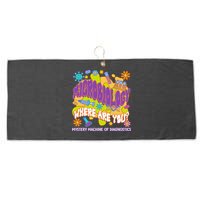 Microbiology Mystery Machine Of Diagnostics Lab Week 2025 Large Microfiber Waffle Golf Towel
