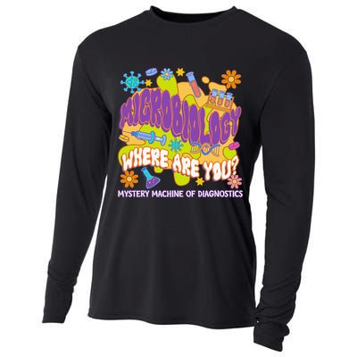Microbiology Mystery Machine Of Diagnostics Lab Week 2025 Cooling Performance Long Sleeve Crew