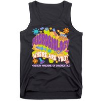 Microbiology Mystery Machine Of Diagnostics Lab Week 2025 Tank Top