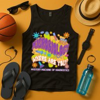 Microbiology Mystery Machine Of Diagnostics Lab Week 2025 Tank Top