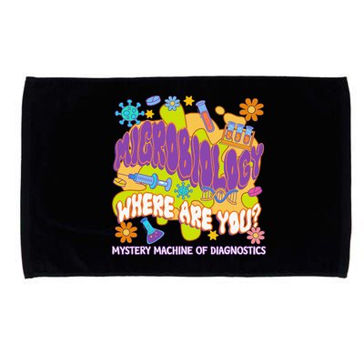 Microbiology Mystery Machine Of Diagnostics Lab Week 2025 Microfiber Hand Towel
