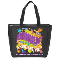 Microbiology Mystery Machine Of Diagnostics Lab Week 2025 Zip Tote Bag