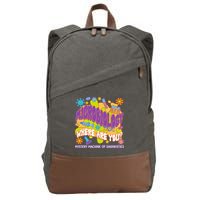 Microbiology Mystery Machine Of Diagnostics Lab Week 2025 Cotton Canvas Backpack