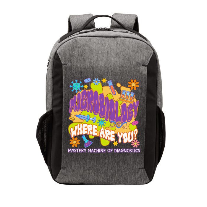 Microbiology Mystery Machine Of Diagnostics Lab Week 2025 Vector Backpack