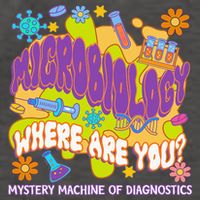 Microbiology Mystery Machine Of Diagnostics Lab Week 2025 Vector Backpack