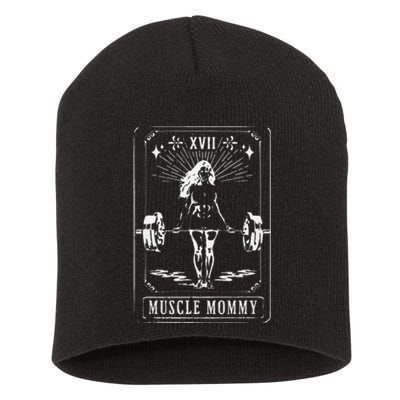 Muscle Mom Mommy Tarot Card Mama Happy MotherS Day Short Acrylic Beanie