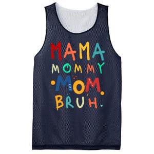 Mama Mommy Mom Bruh Mother's Day Gift Mesh Reversible Basketball Jersey Tank