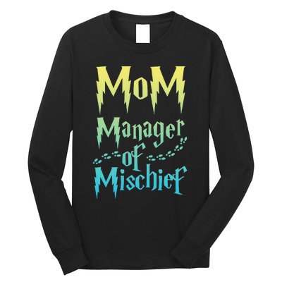 Magical Mom Manager of Mischief Long Sleeve Shirt