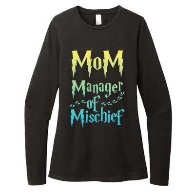 Magical Mom Manager of Mischief Womens CVC Long Sleeve Shirt