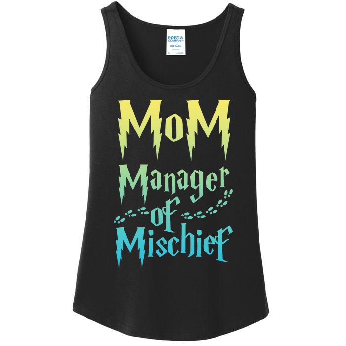 Magical Mom Manager of Mischief Ladies Essential Tank