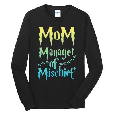 Magical Mom Manager of Mischief Tall Long Sleeve T-Shirt