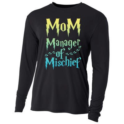 Magical Mom Manager of Mischief Cooling Performance Long Sleeve Crew