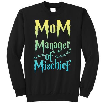 Magical Mom Manager of Mischief Tall Sweatshirt