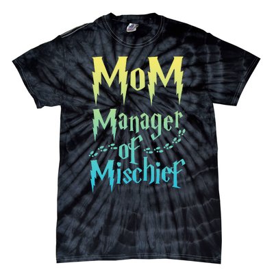 Magical Mom Manager of Mischief Tie-Dye T-Shirt