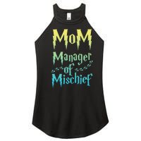 Magical Mom Manager of Mischief Women’s Perfect Tri Rocker Tank