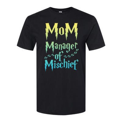 Magical Mom Manager of Mischief Softstyle CVC T-Shirt