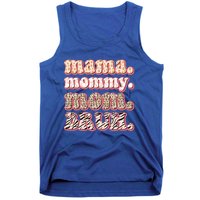 Mama Mommy Mom Bruh Vintage Leopard Great Gift Tank Top