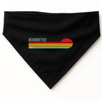 Manistee Michigan USA-Made Doggie Bandana