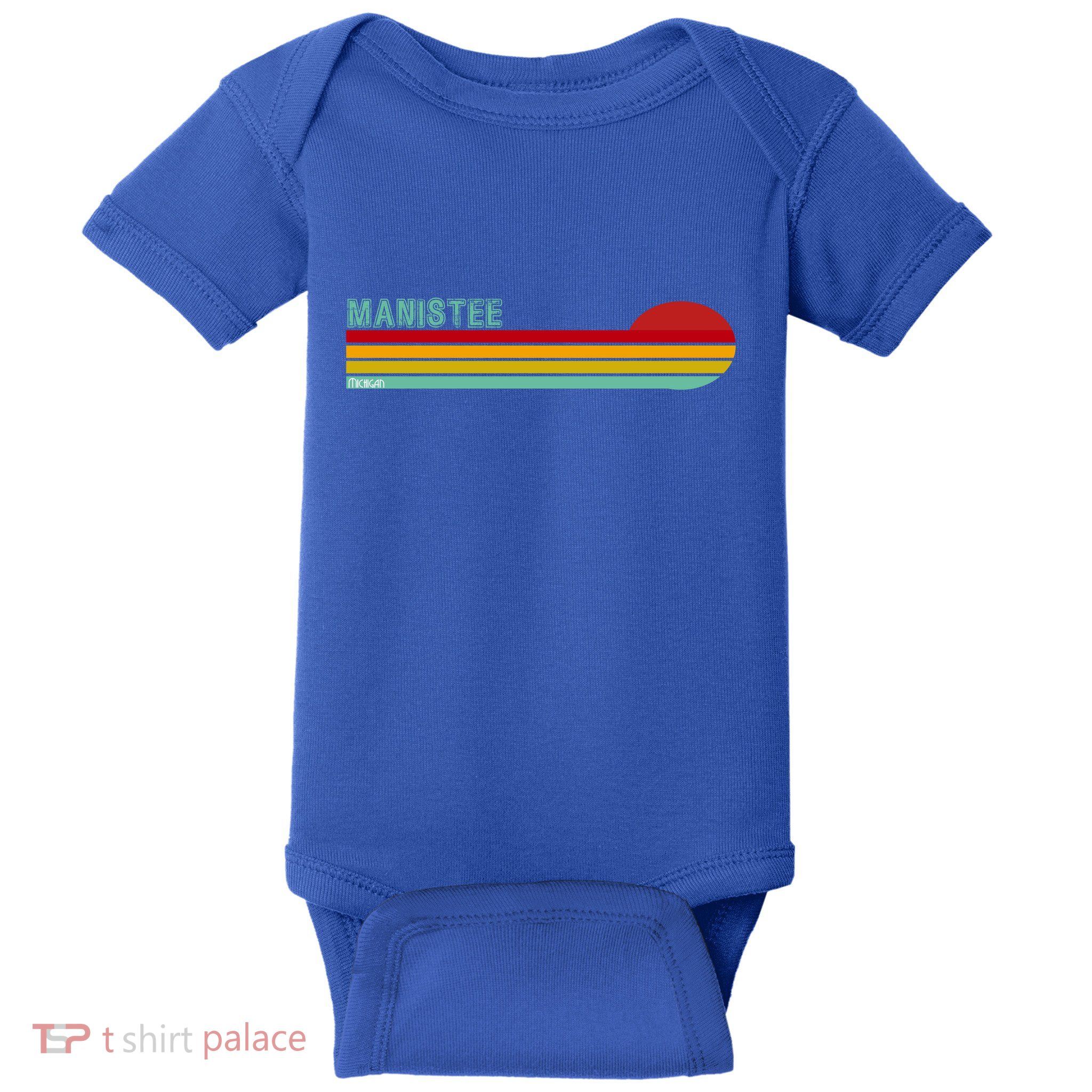 Manistee Michigan Baby Bodysuit