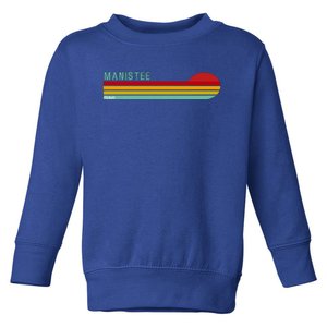 Manistee Michigan Toddler Sweatshirt