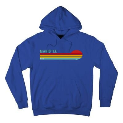 Manistee Michigan Tall Hoodie