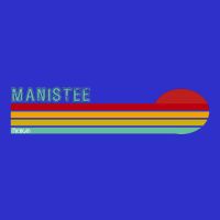 Manistee Michigan Women's V-Neck T-Shirt