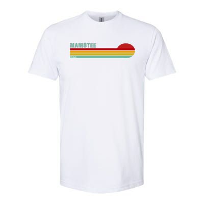 Manistee Michigan Softstyle® CVC T-Shirt