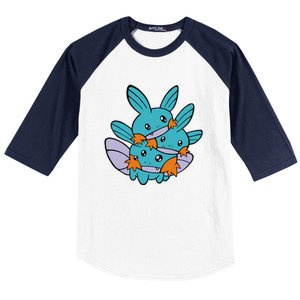 More Mudkip Baseball Sleeve Shirt