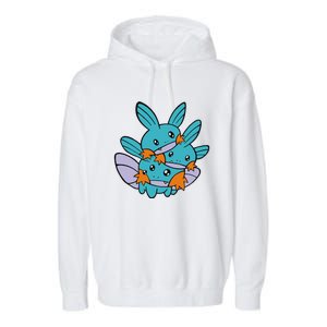 More Mudkip Garment-Dyed Fleece Hoodie