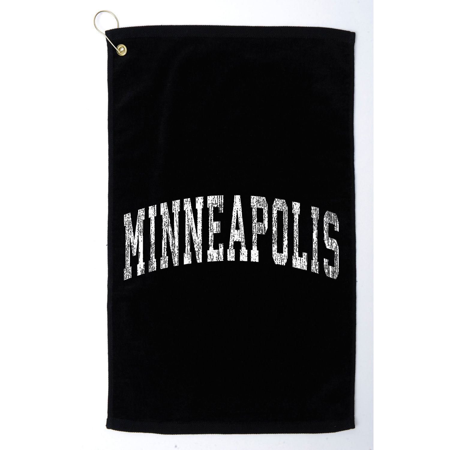 Minneapolis Minnesota Mn Vintage Golf Towel